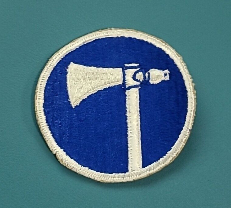 US Army 19th Corps-Cut Edge-Snow Back---Original WW-II (1 Patch)*