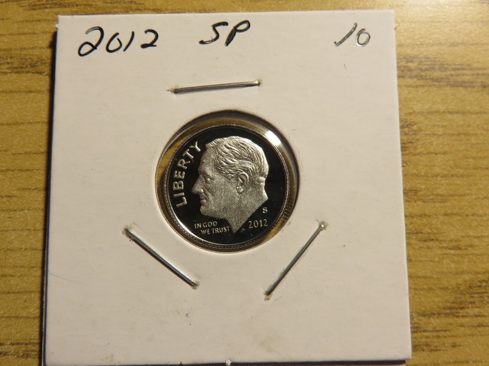 2012-S Silver Roosevelt Dime