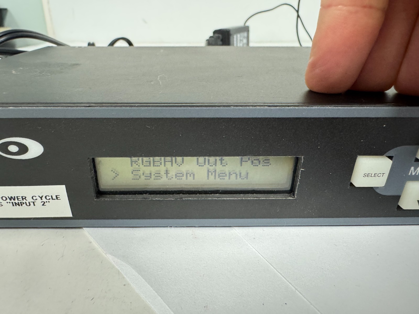 Vaddio 999-5690-000 UXHD CrossPoint Converter w/Cord. POWERS UP!