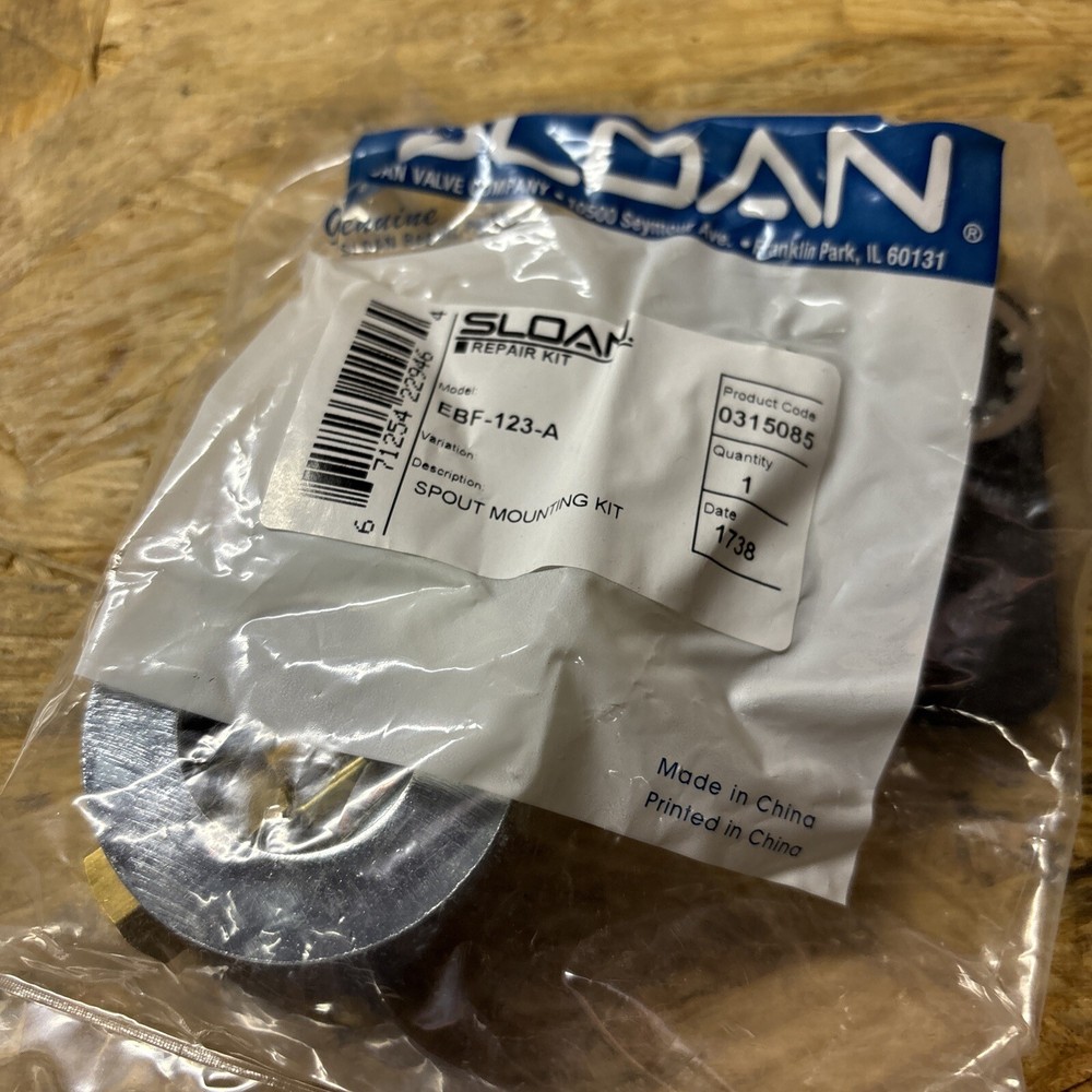 Sloan Spout Mounting Kit For EBF-615/EBF-625 Models