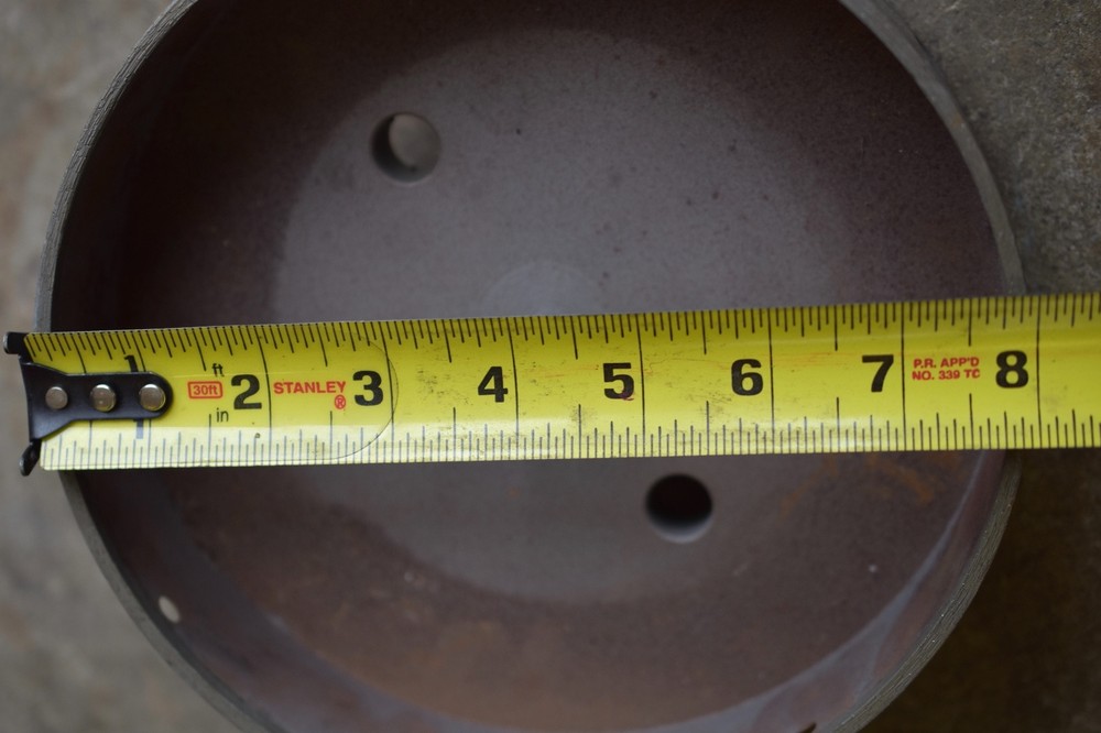 8" x 2.5" Diamond bit