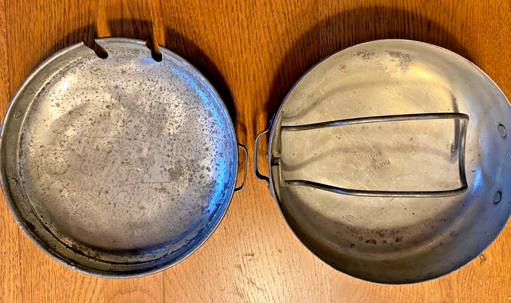 SCARCE ORIGINAL 1918 WW1 BRITISH MOUNTED TROOPS MESS TIN