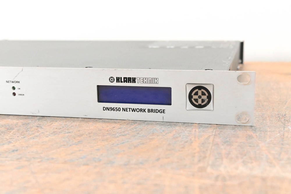 Klark Teknik DN9650 Digital Audio Network Bridge CG01FA1