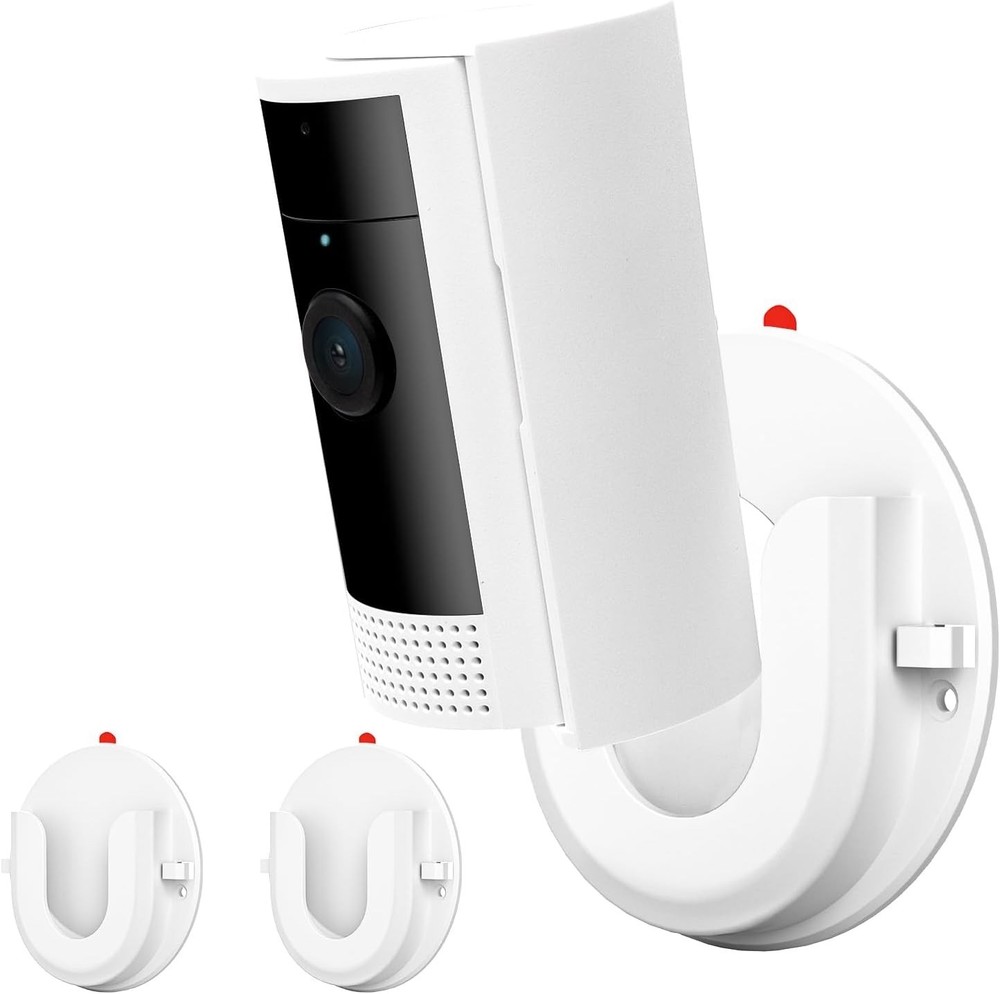 2 Pack VHB Adhesive Wall Mount Bracket for Ring & Blink Cameras – Easy Install