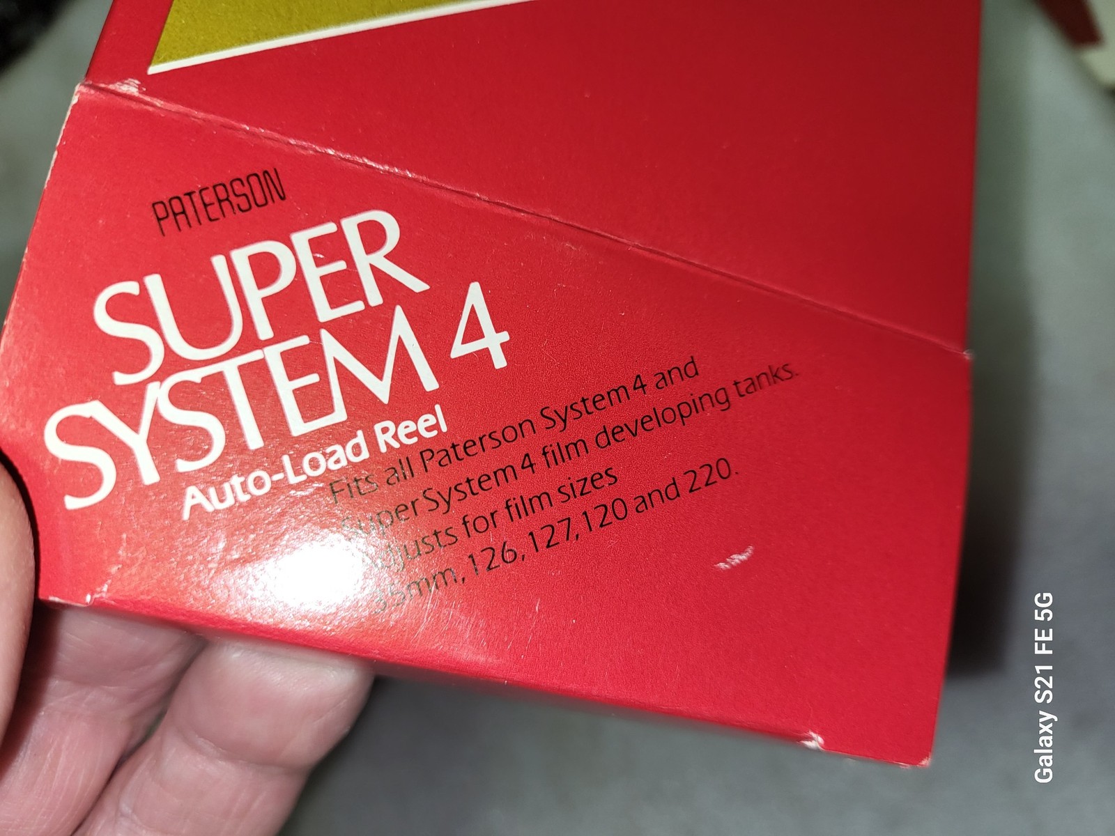 New Paterson Super System 4 Auto Load Adjustable Film Reel 35mm 127 120 220