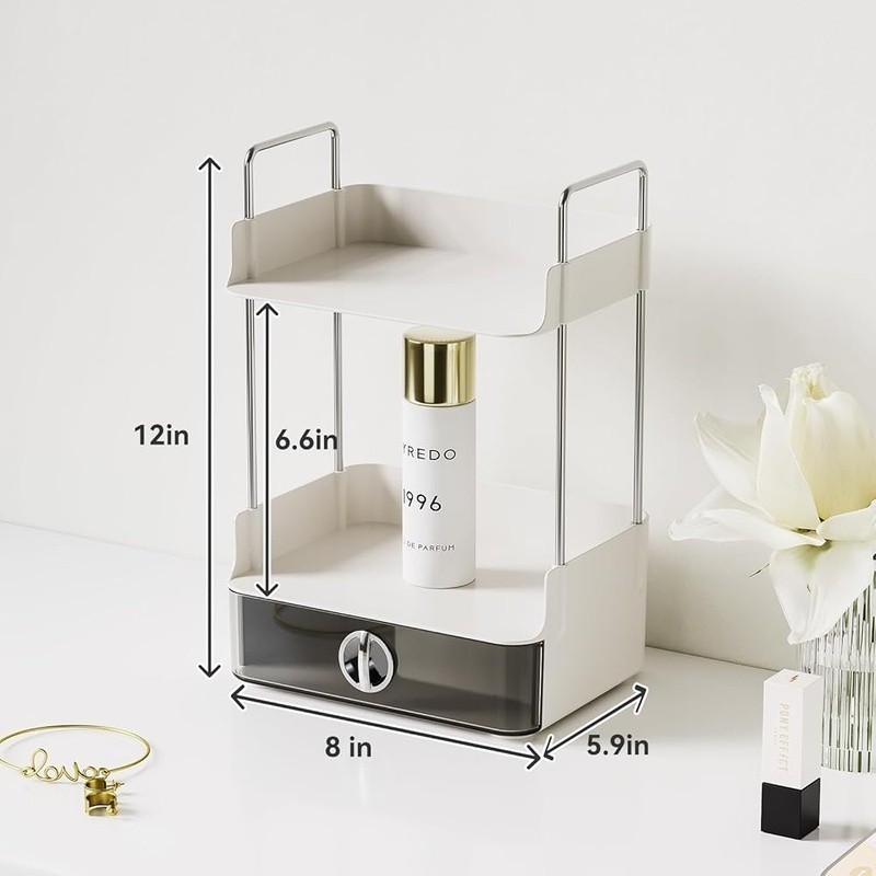 Durable Makeup Organizer Efficient Storage & Easy Access to Skincare Essentials