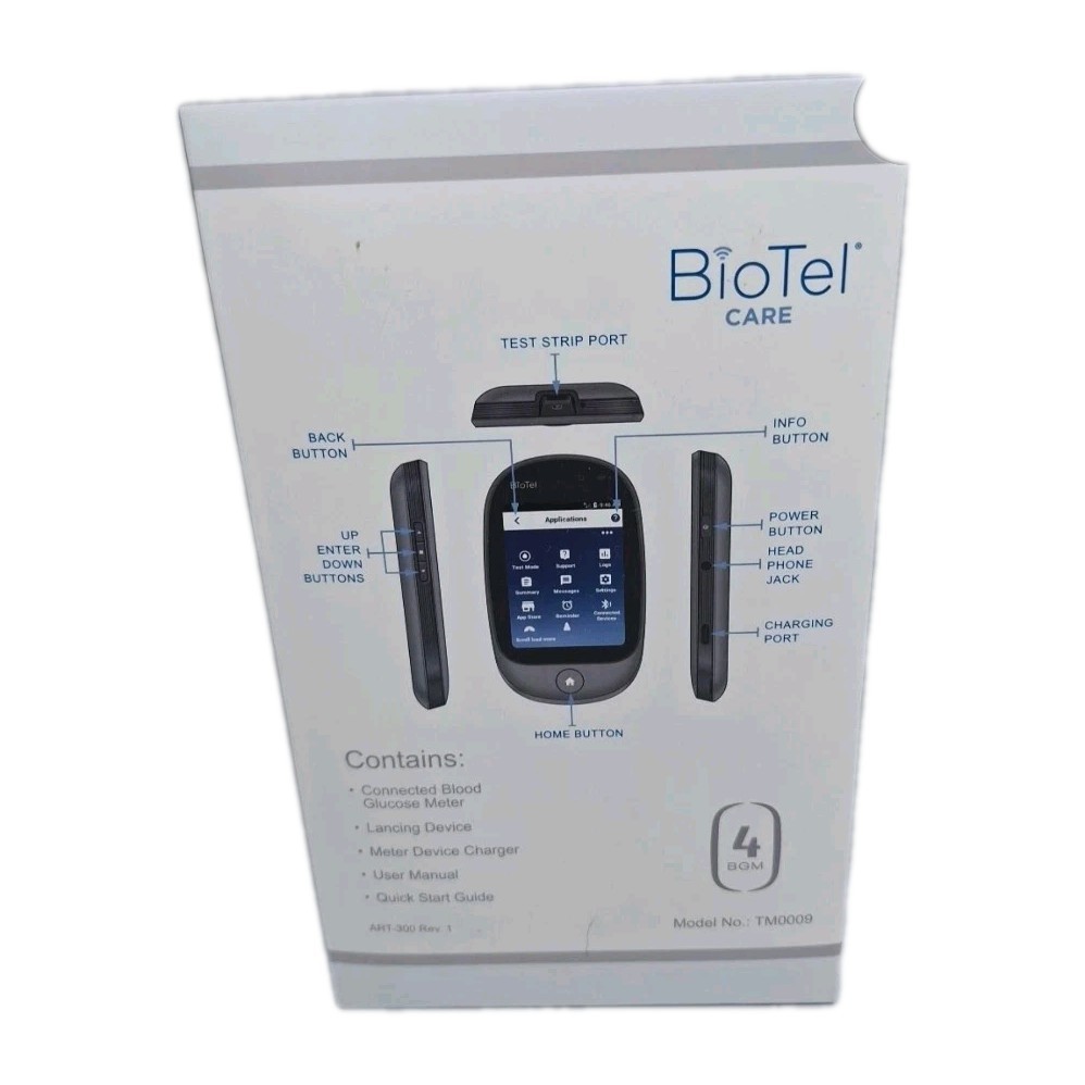 BioTel Care Connected Blood Glucose Monitoring System 59106000928