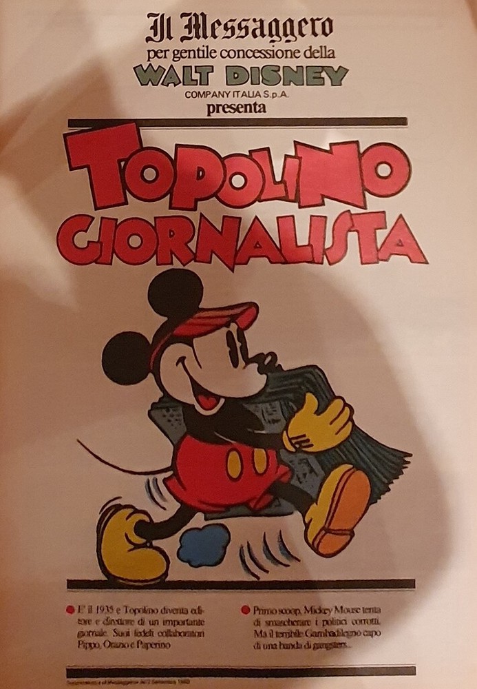 MESSENGER MOUSE JOURNALIST