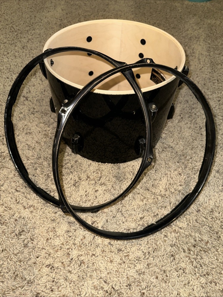 Pearl Vision SST Birch 12" Rack Tom Drum - Black Wrap