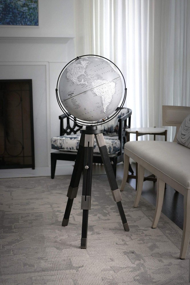 Replogle The Willston Raised Relief Standing Globe - 16-Inch Diameter