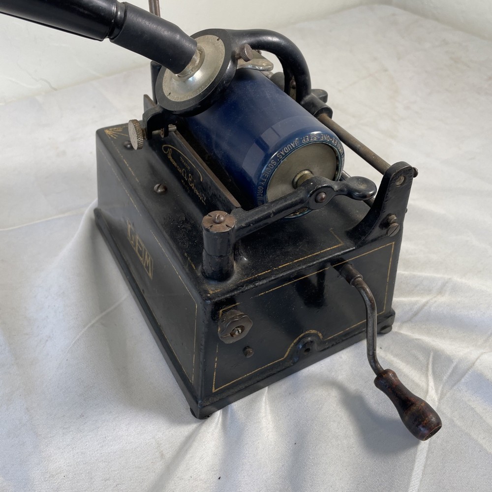 Edison “Gem” Cylinder Phonograph + Works Great !!