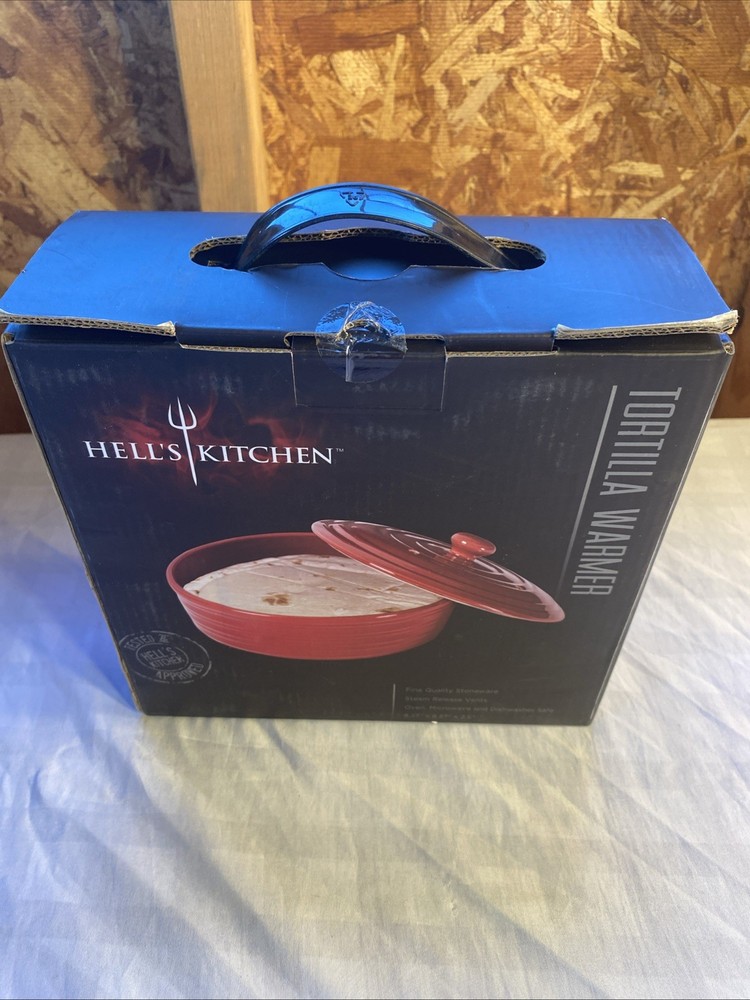 Hells Kitchen Tortilla Warmer Red