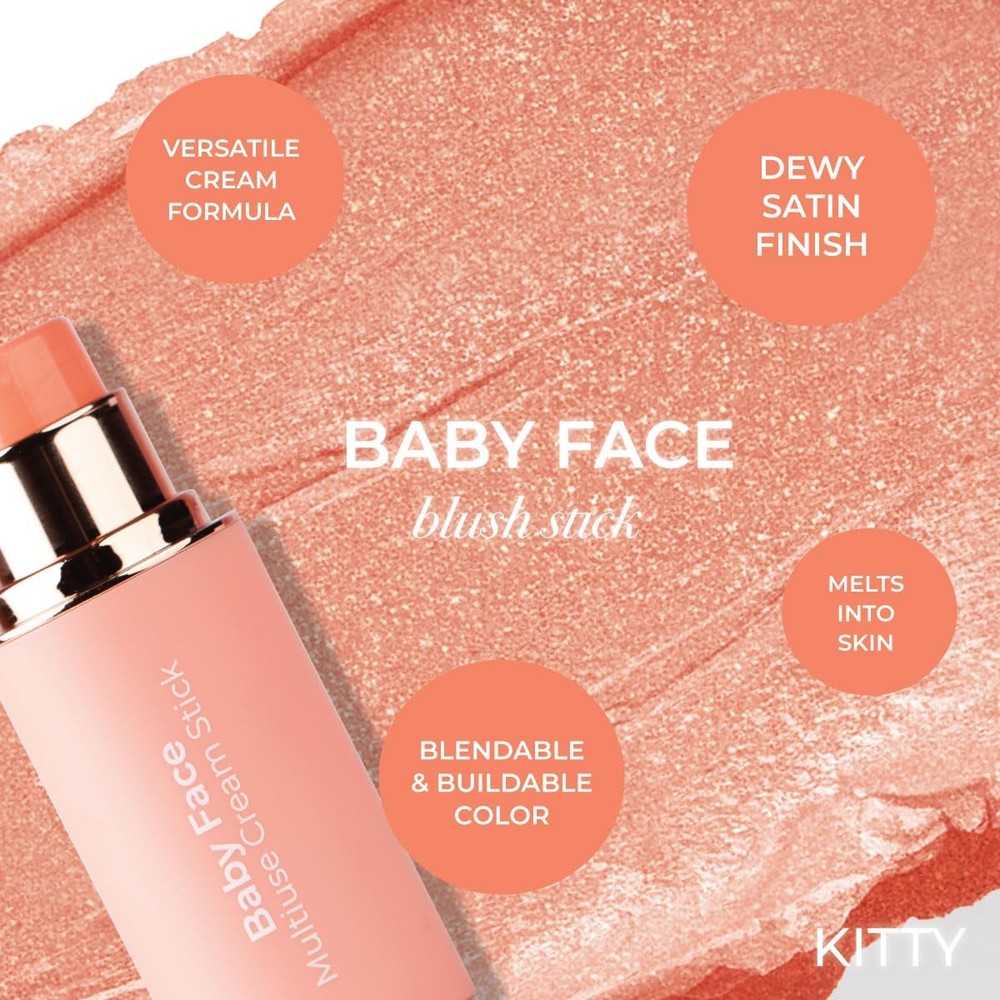 MCoBeauty - Baby Face Multiuse Cream Stick, Kitty