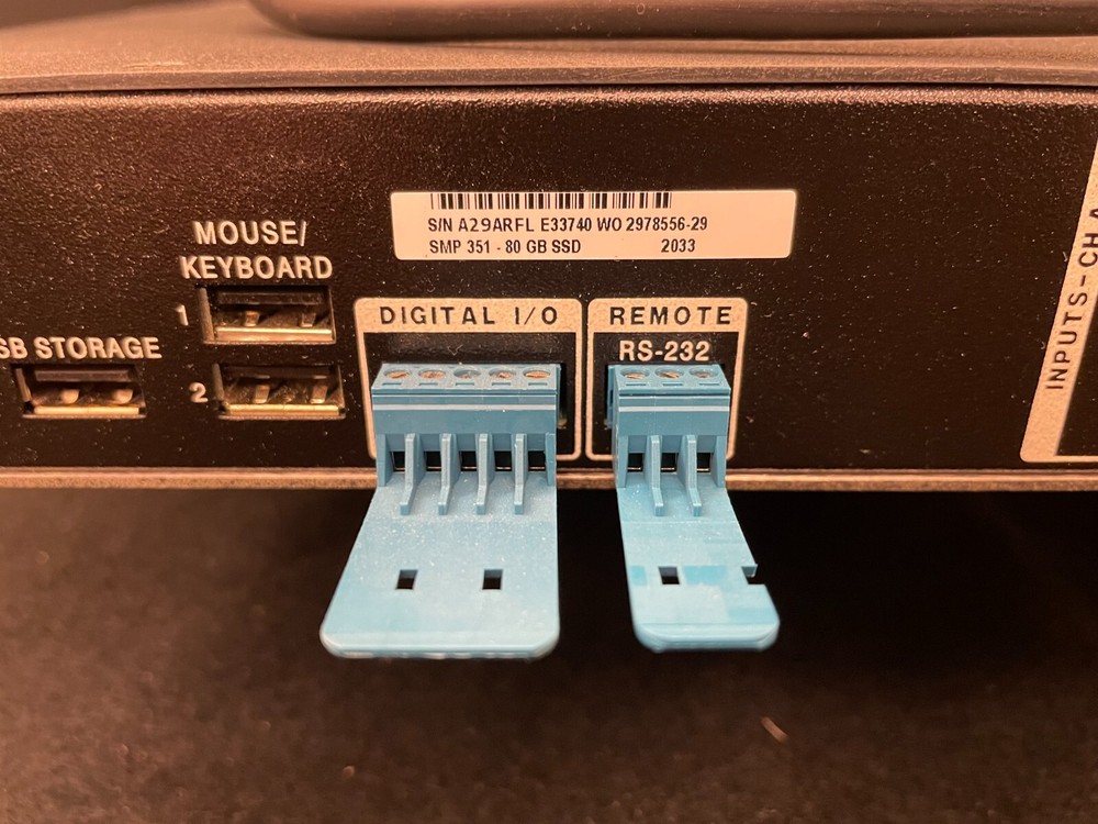 Extron SMP 351 - Standard Version with 80GB SSD Storage