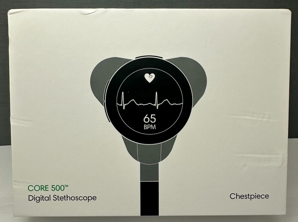 FIGS Eko CORE 500 Digital Stethoscope Earpiece & Chestpiece - Ruby