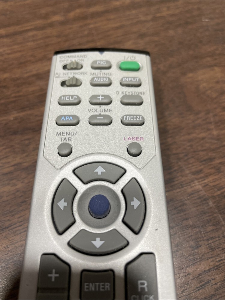 Sony Projector Remote Control RM-PJM15 Integrated Laser Pointer Tested Working