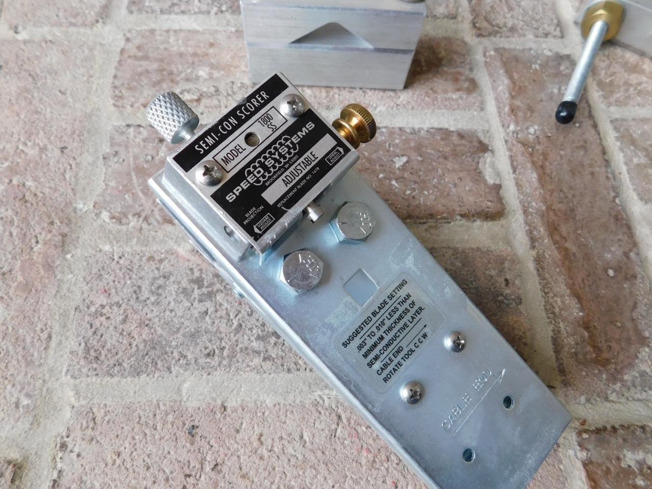 SPEED SYSTEMS CPK-11 CABLE PREP KIT FOR HIGH VOLTAGE CABLES OD RANGE 1-3/4" - 3"