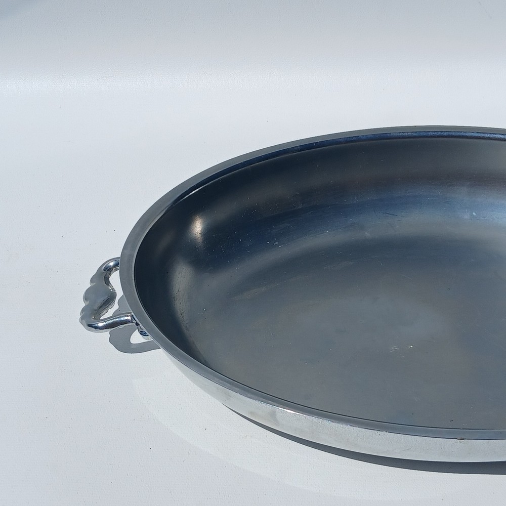 Vintage Small silver-plated oval serving dish