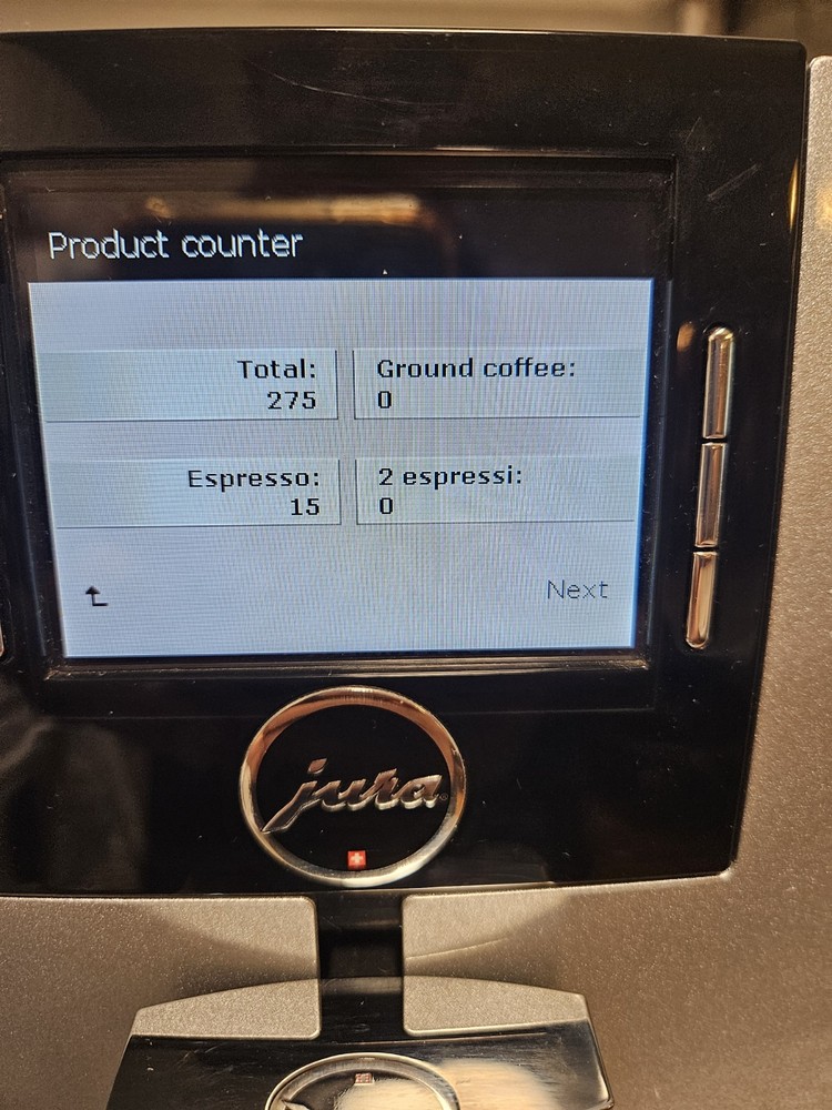 Jura Coffee Machine Automatic Espresso Maker Impressa J9 slightly used