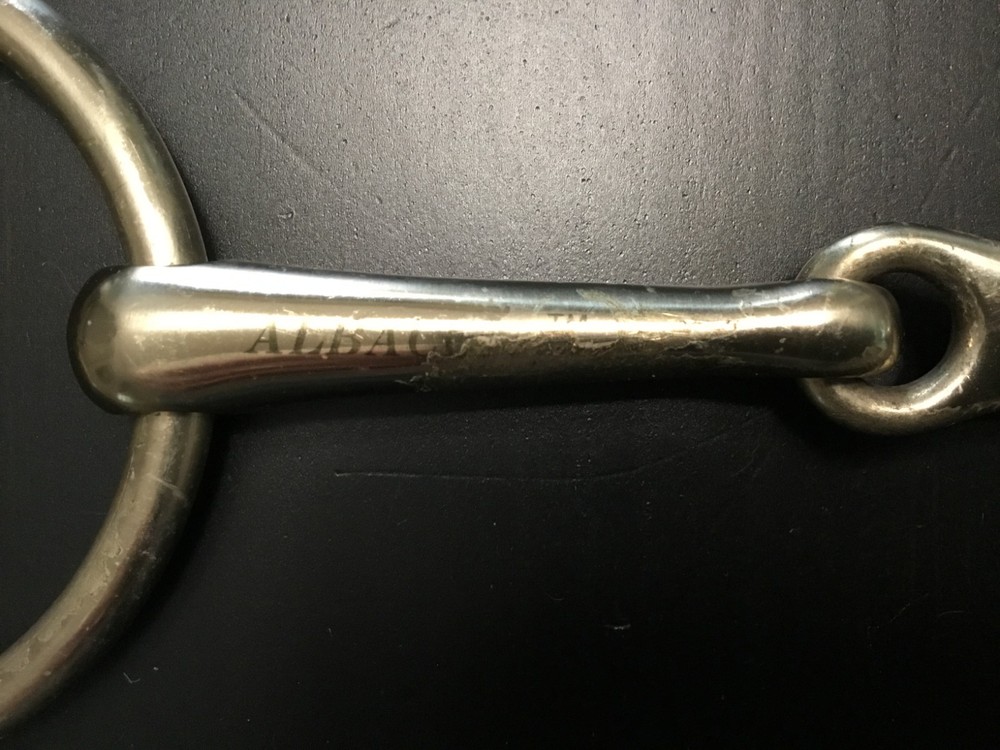 ALBACON German Silver Loose Ring French Link Snaffle Bit