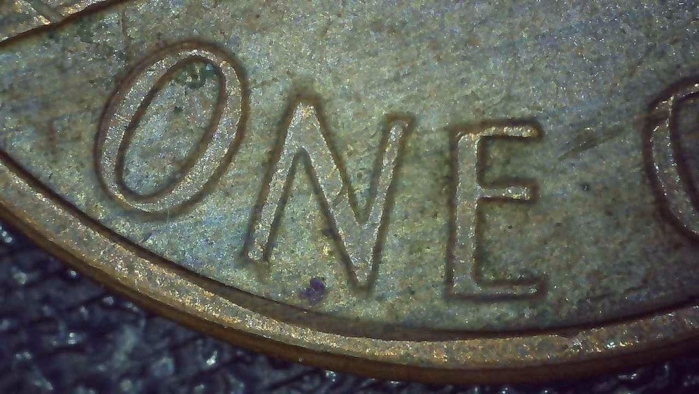 1979 D Lincoln Penny error repunched mintmark