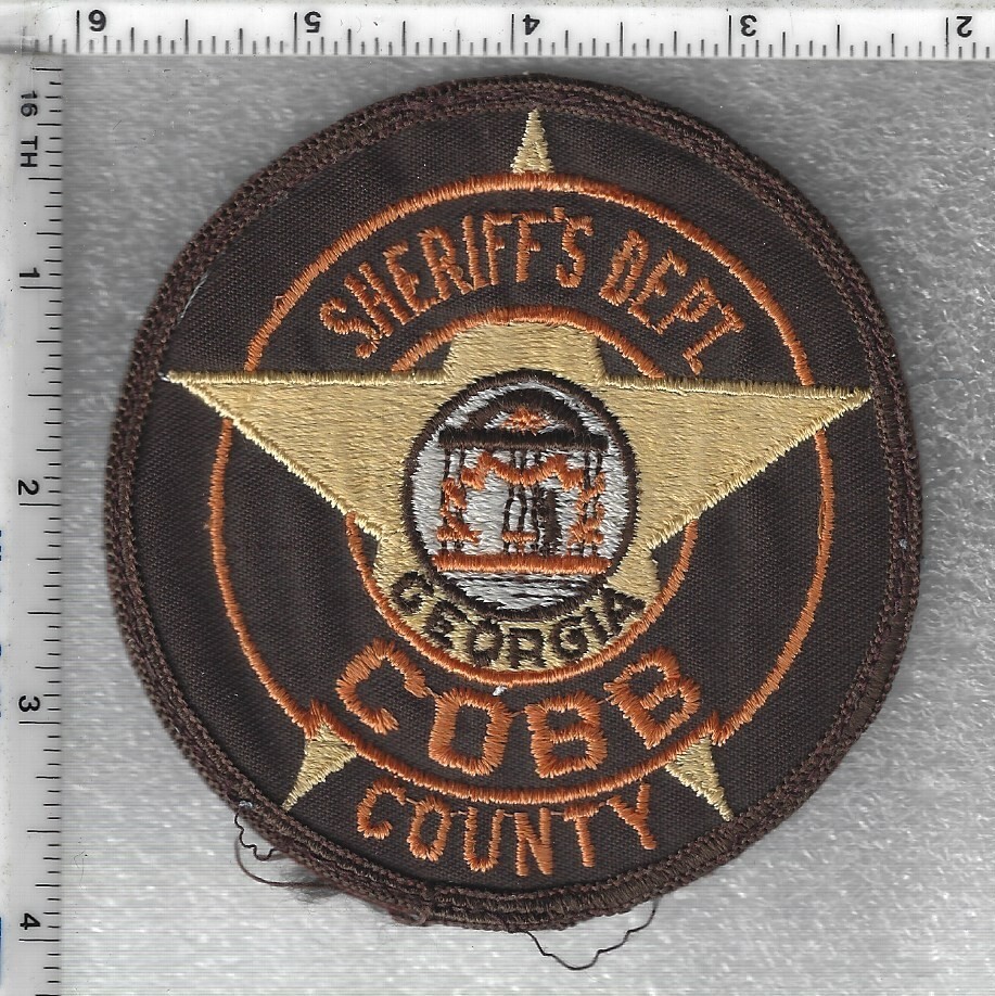 Cobb County Sheriff  (Georgia)  Uniform Take-Off Shoulder Patch
