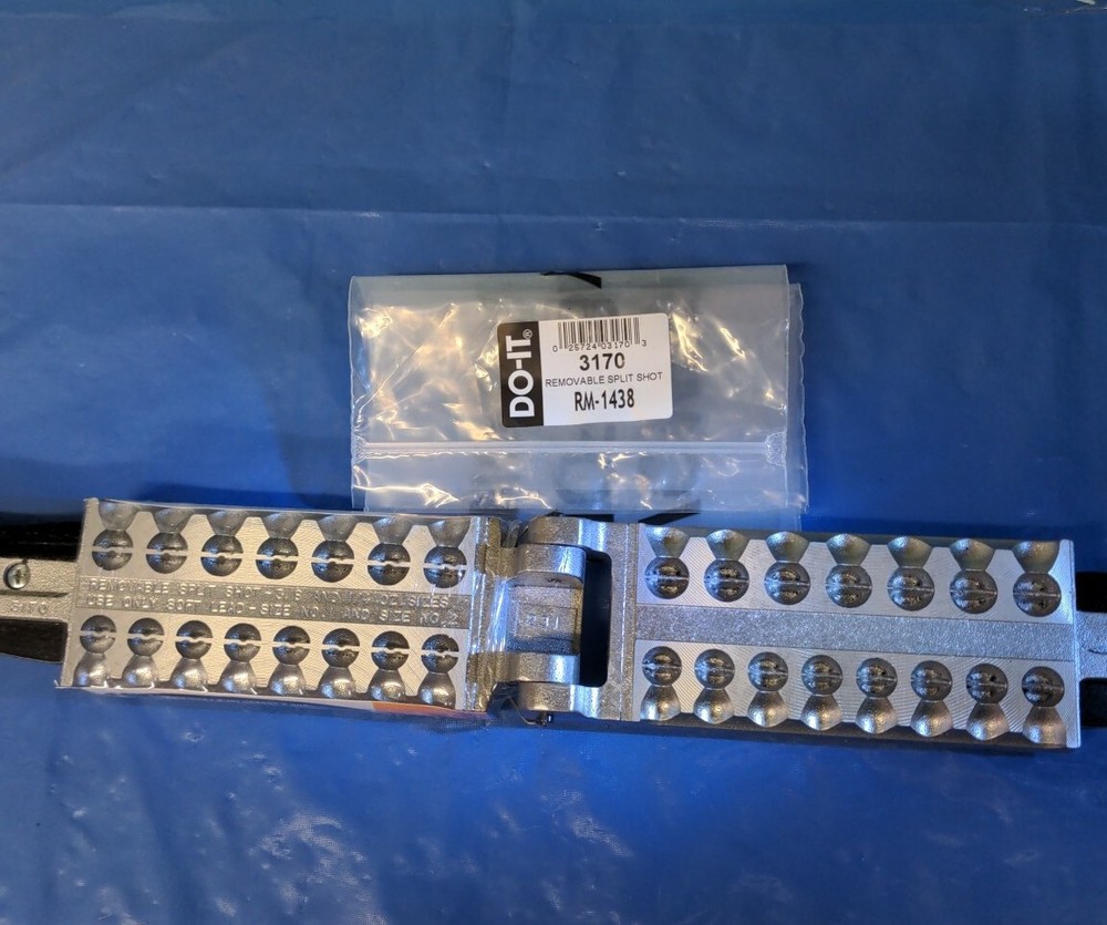3170 Do-It SPLIT SHOT SINKER MOLD RM-1438
