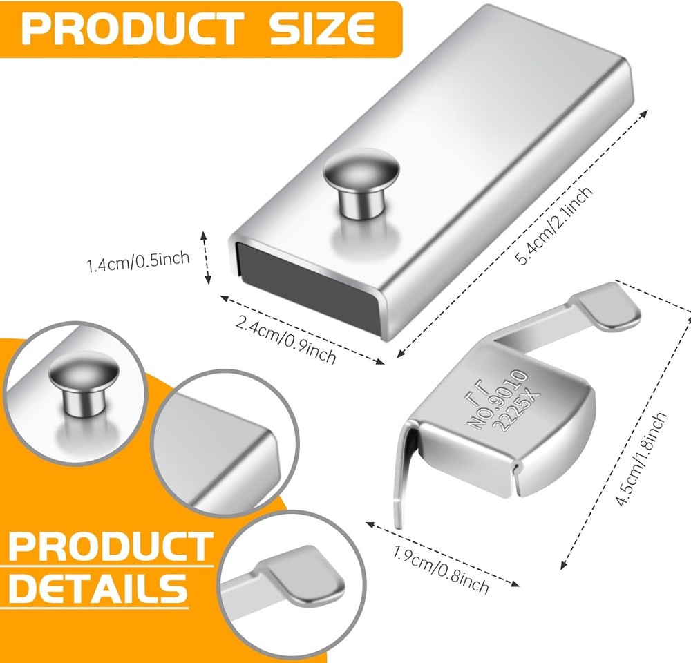 Magnetic Seam Guide for Sewing Machine 4pcs