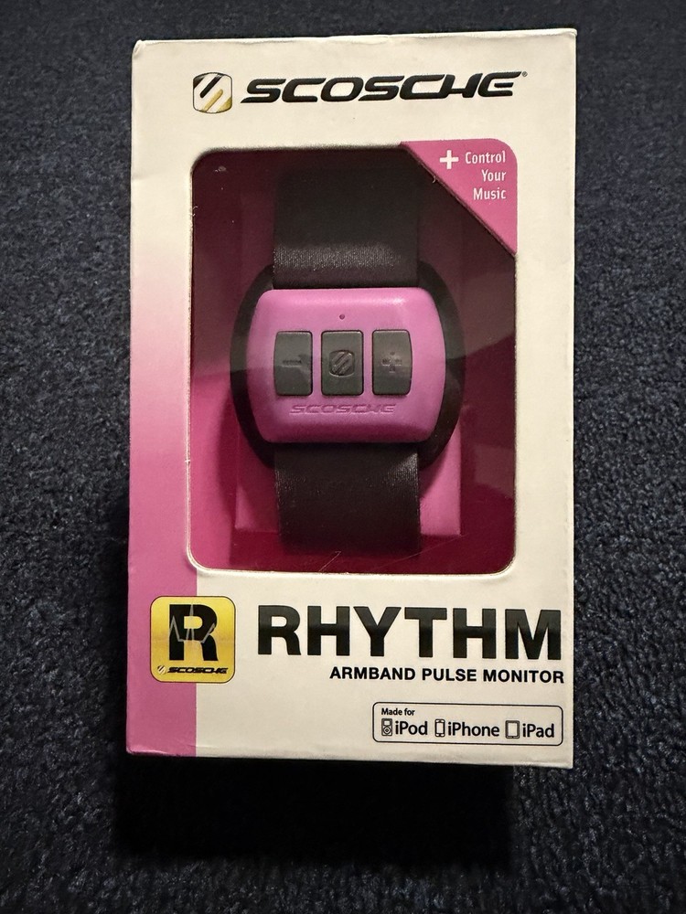 Scosche Rythm Pulse Monitor-Activity Tracker-Bluetooth