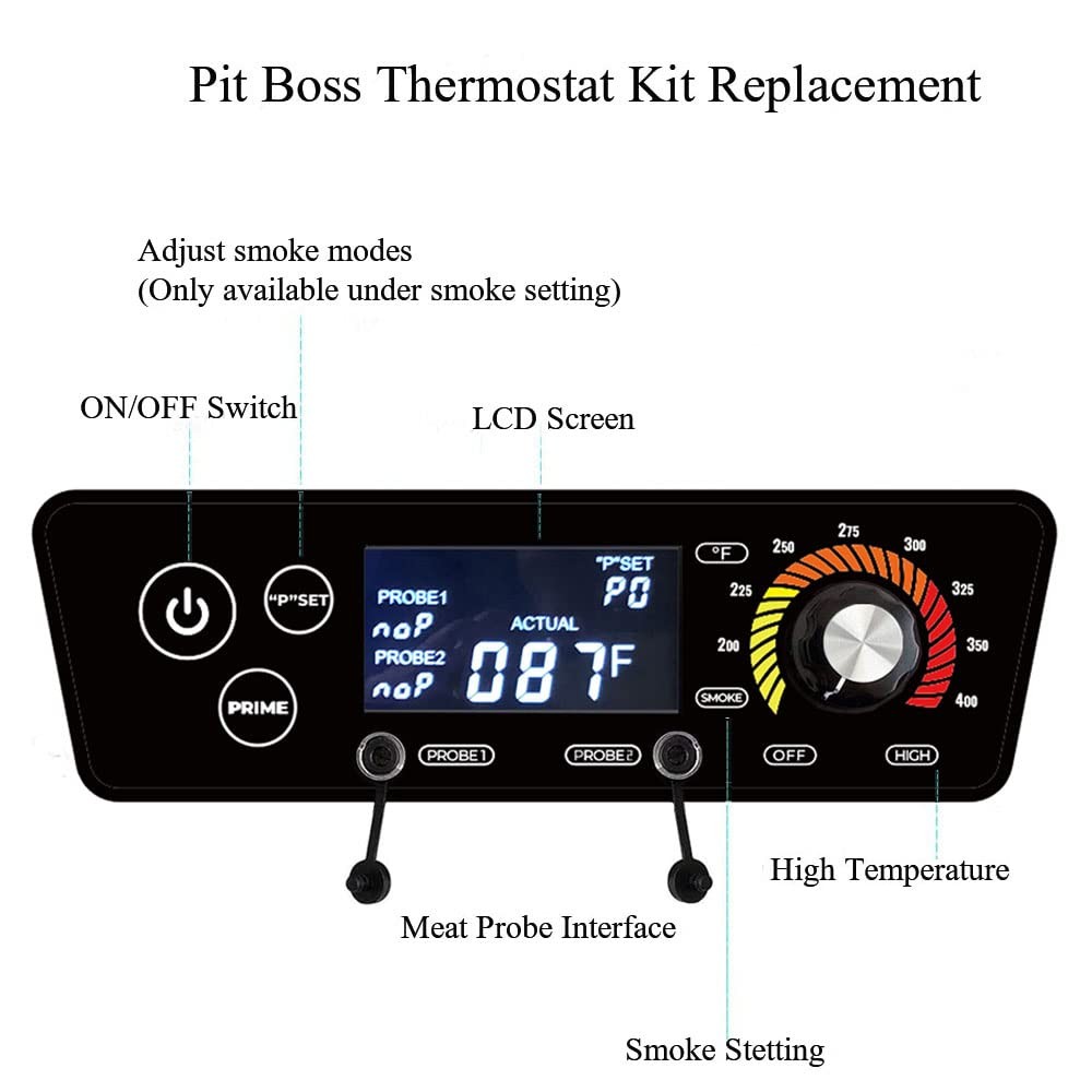 Upgrade Control Board for Pit Boss Black pit boss control panel replacement