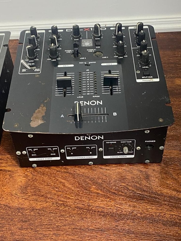 Denon DN-X120 / DN-X100 DJ Mixer Untested Powers On