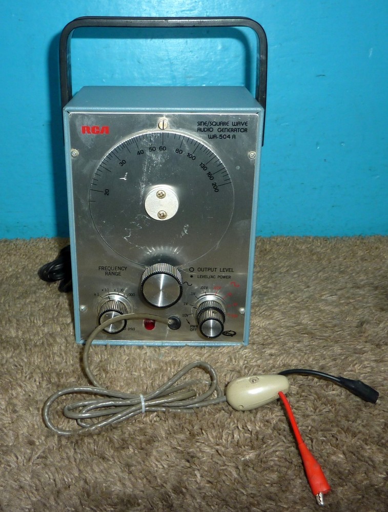 RCA WA-504A Sine Square Wave Audio Generator