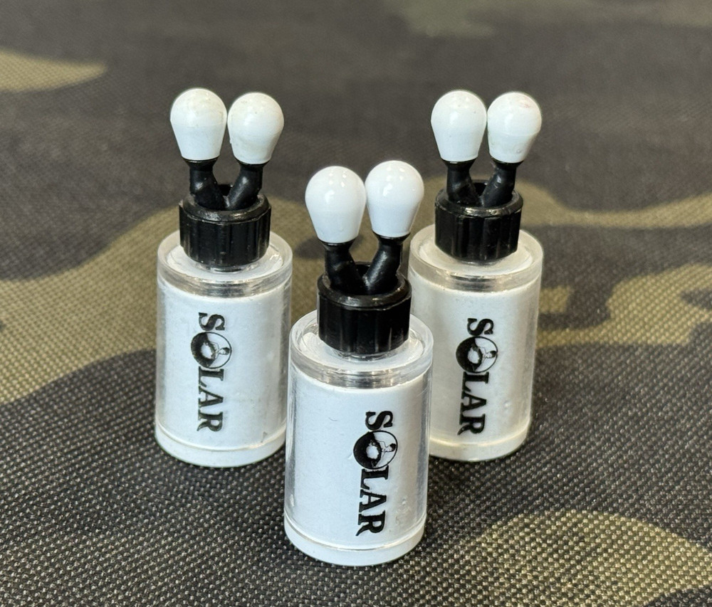 Solar Tackle Ipro White Bobbins x 3