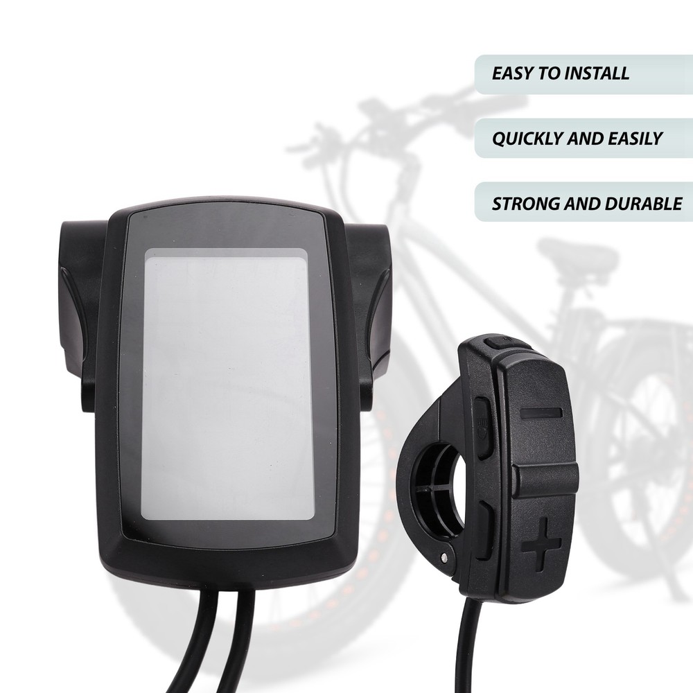 Ebike 80C LCD Meter Intelligent Control Panel Display Speed Control Panel3337