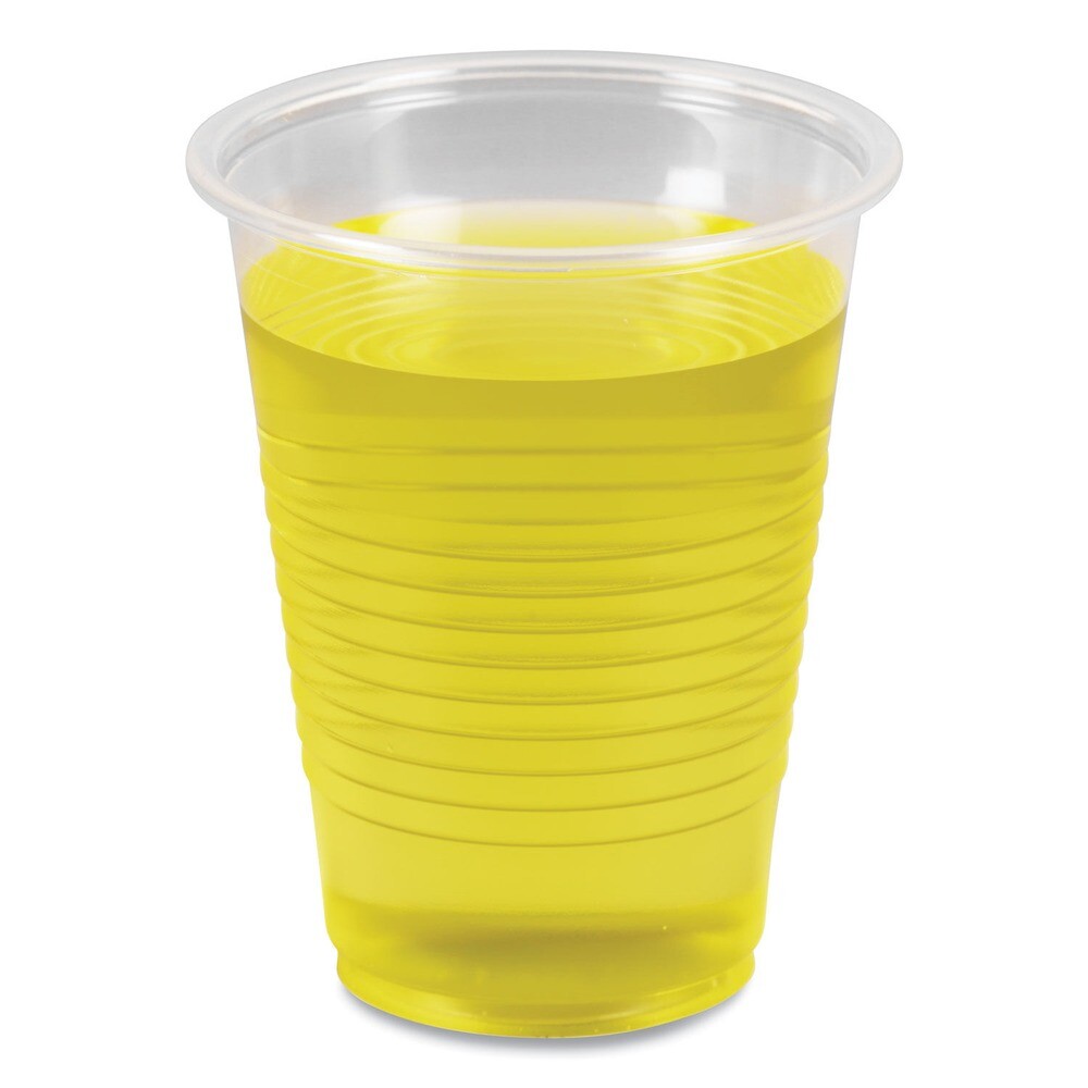 Boardwalk TRANSCUP7CT 7 oz. Polypropylene Cold Cups - Translucent (2500/CT) New