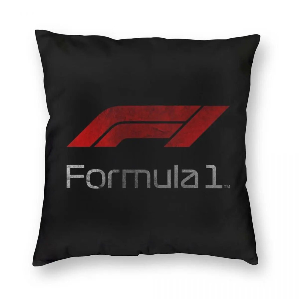 F1 Logo Square Pillowcase Cushion Cover Comfort Pillow Case Polyester Throw