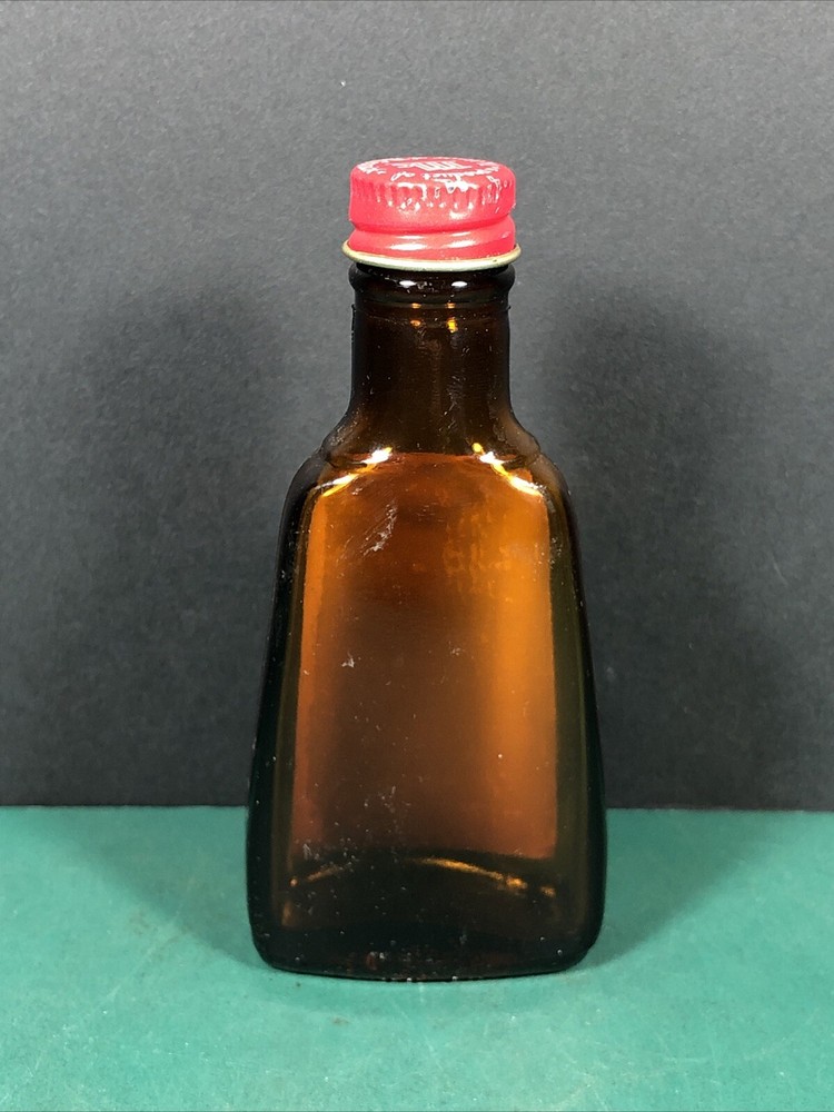 VTG McCormick | Pure Mint & Peppermint Extract | Empty Jar | Retro Kitchen Decor