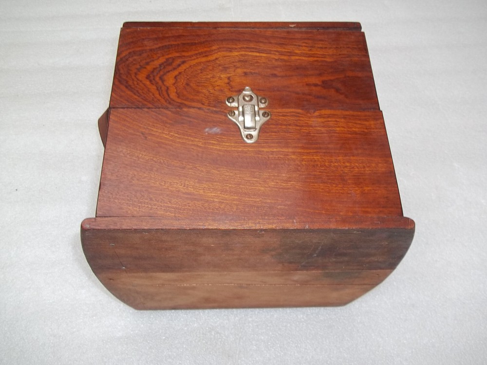 Antique Marine Chronometer Guard Case - Lid Needs Attention