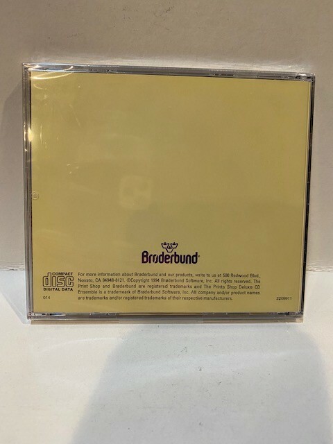 The Print Shop Deluxe CD ENSEMBLE