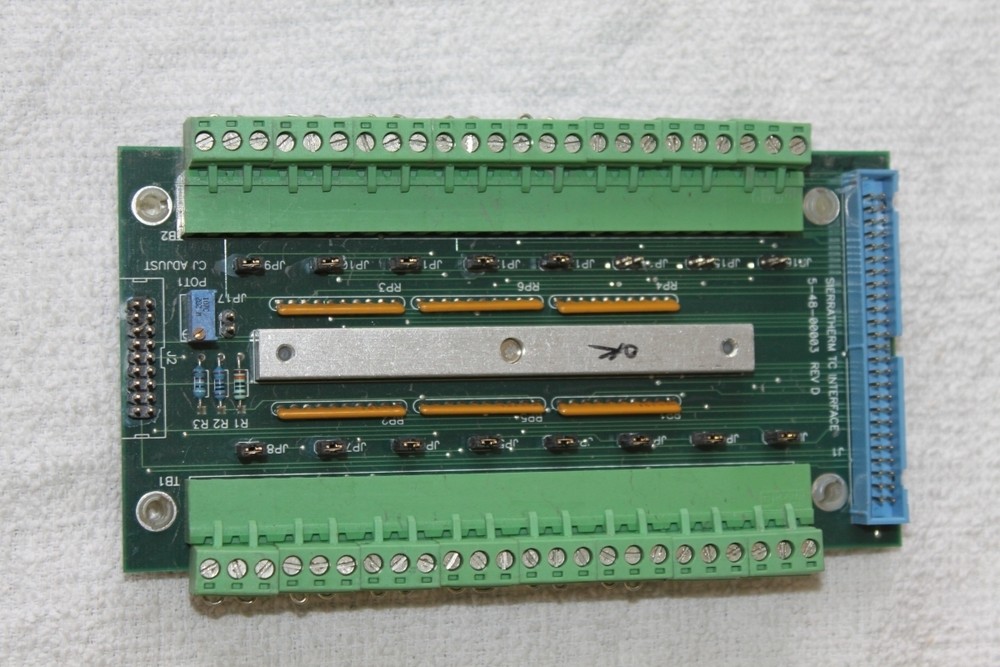 Sierratherm TC Interface Card Part# 5-48-00003 REV D