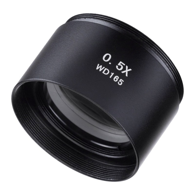 0.5X Auxiliary Objective Lens for Zoom Stereo Microscope Thread 48mm