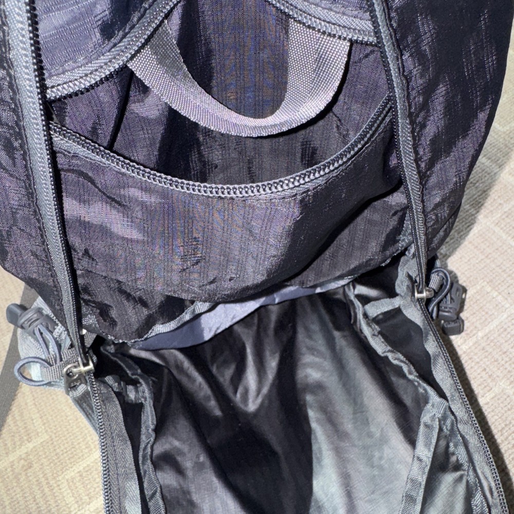 Outlander Lightweight Travel Hiking Backpack - Packable - Daypack - Black
