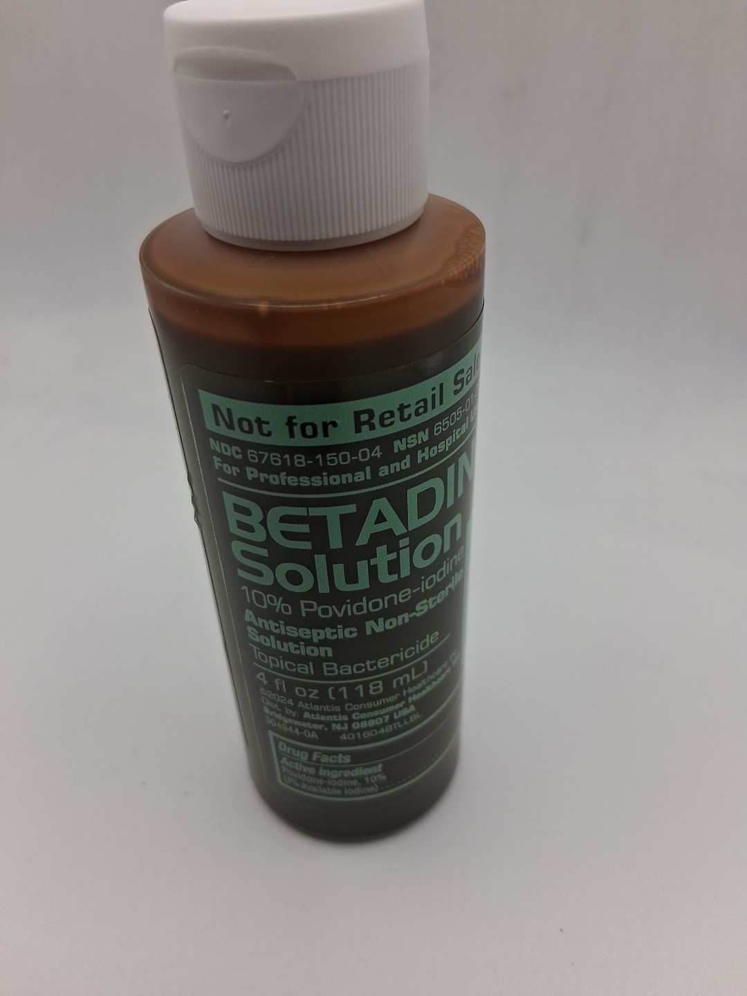 6x Betadine Solution 4 Fl. Oz. Ea. (lot of 6) Exp:10/26