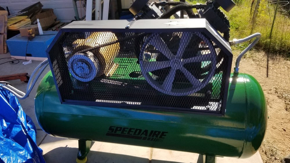 SpeedAire air Compressor 10hp 34 CFM Three Phase