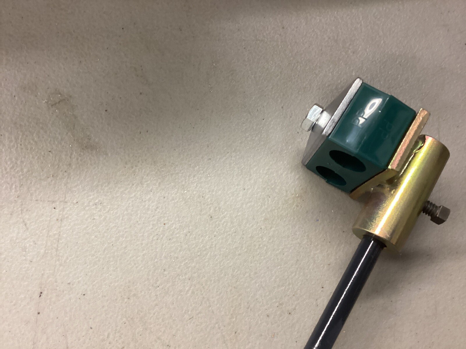 Weld On Hydraulic Hose Saver Clamp Spring Keeper 5/8 Hose OD Heavy Equipment...