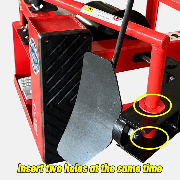 Pneumatic Tire Changer Machine Portable Hand Bead Breaker Tire Mounting Machine