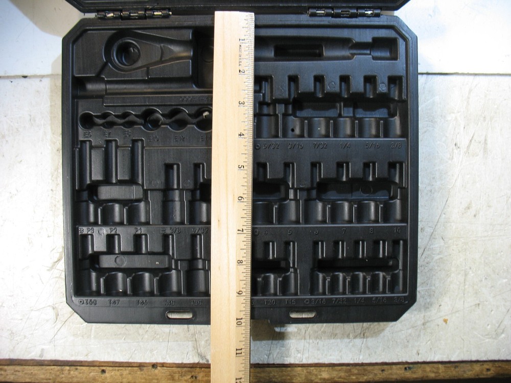 NEW EMPTY CRAFTSMAN 42 pc SOCKET WRENCH SET *EMPTY CASE* 99941 - NEW