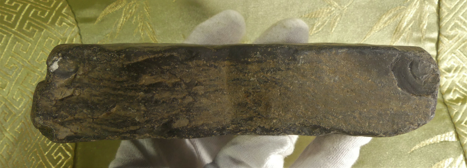 Native American 6" Long Stone Wedge to Fell Trees. Kalapuya Tribe, Oregon. AACA