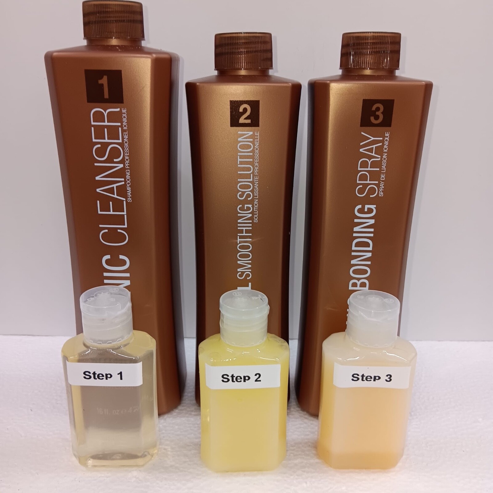 2 oz Brazilian Blowout Step 1, 2 & 3 - FREE SHIPPING