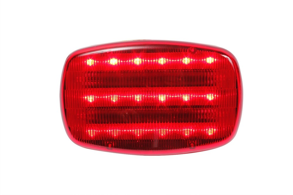Custer Battery Powered Magnetic LED Safety Flasher - Red